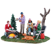 Lemax Table Pieces Lemax Camping Couples, Table Accent, B/O (4.5V)